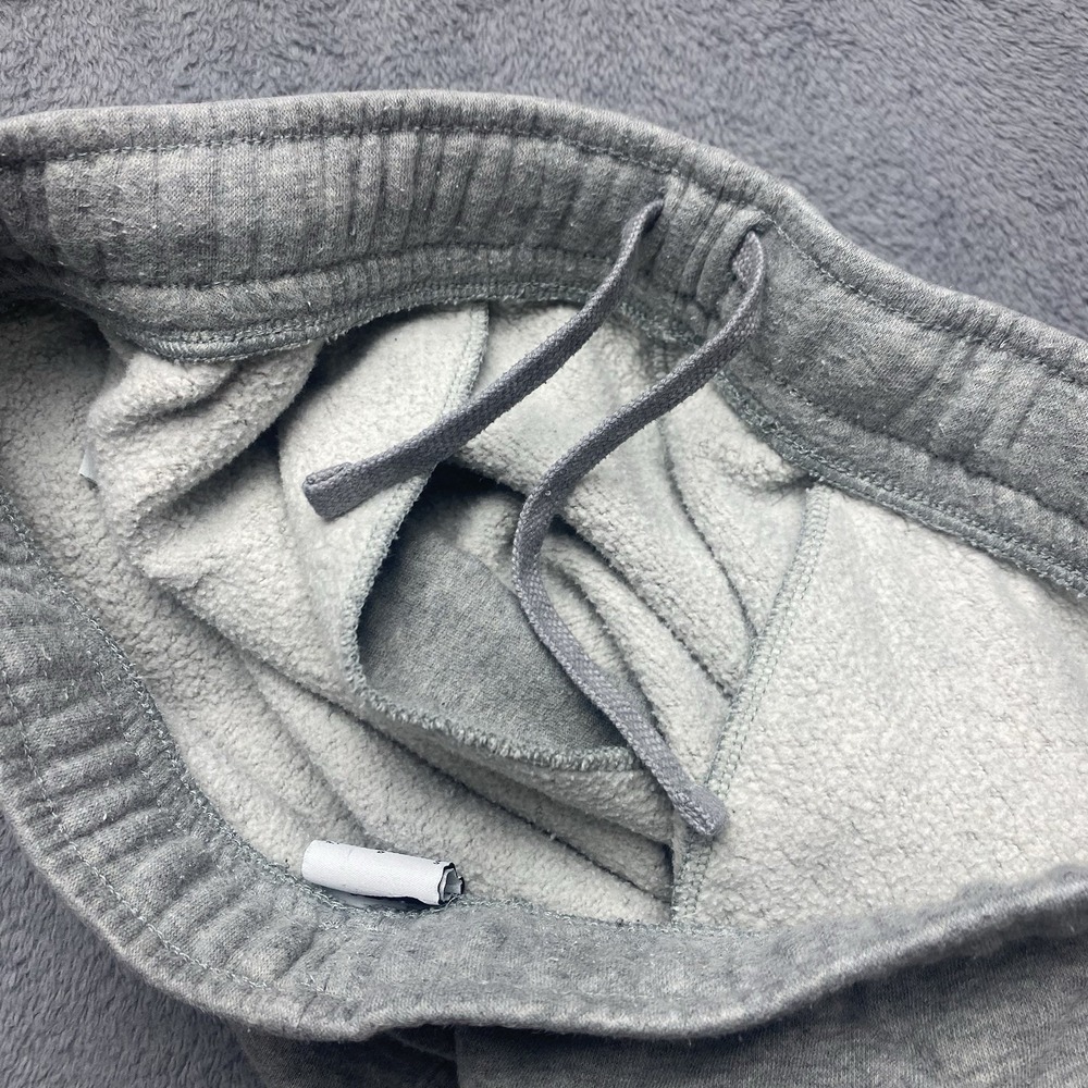 Nike Sweatpants Mens Small Gray Joggers Elastic Waist Pockets Logo Drawstring - Picture 11 of 12